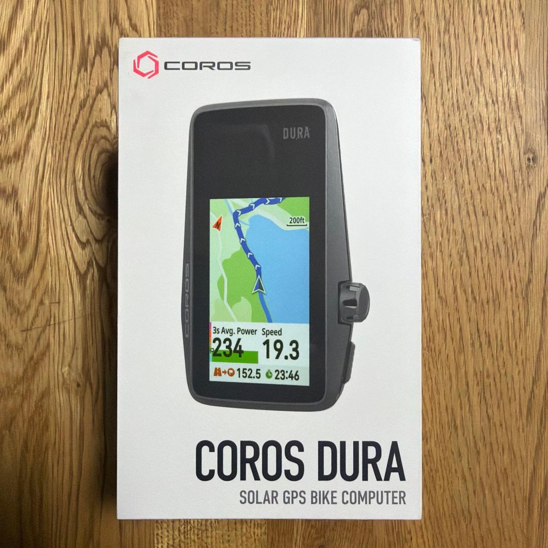 【未使用開封のみ】COROS DURA ソーラーGPSバイクコンピューター