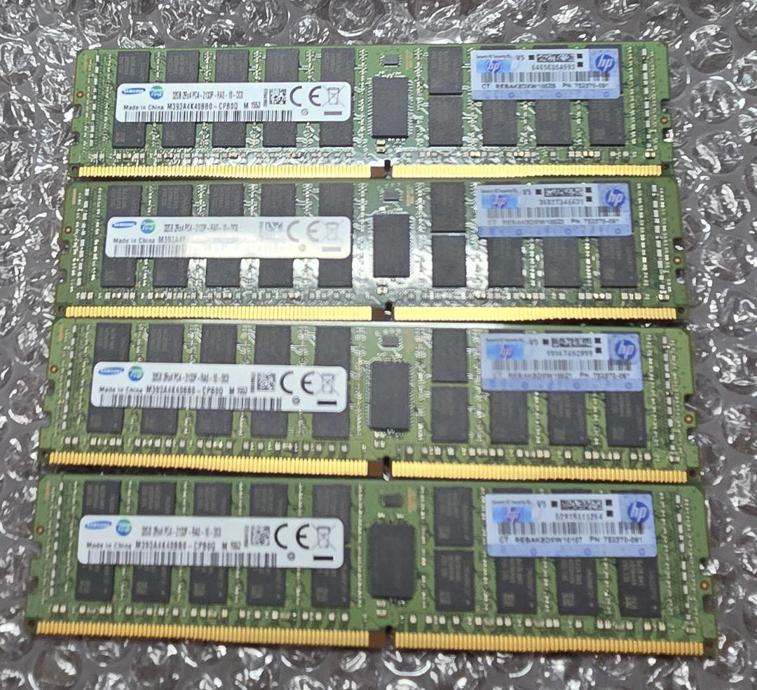 Samsung 32GB PC4-2133P サーバ用メモリx10(320GB)