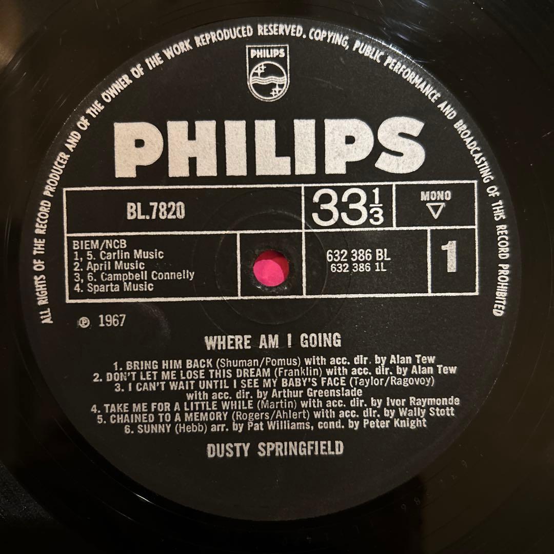 UKオリDusty Springfield – Where Am I Going