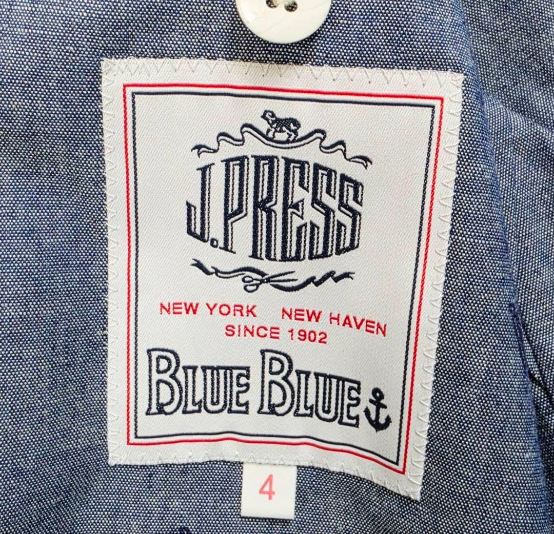 [希少]J.PRESS × BLUE BLUE テーラード ジャケット背抜き