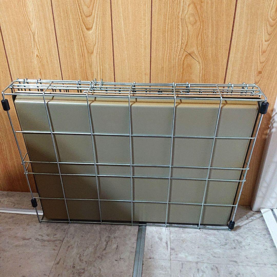 金属製スチール小型〜中型ペットゲージ折り畳み式