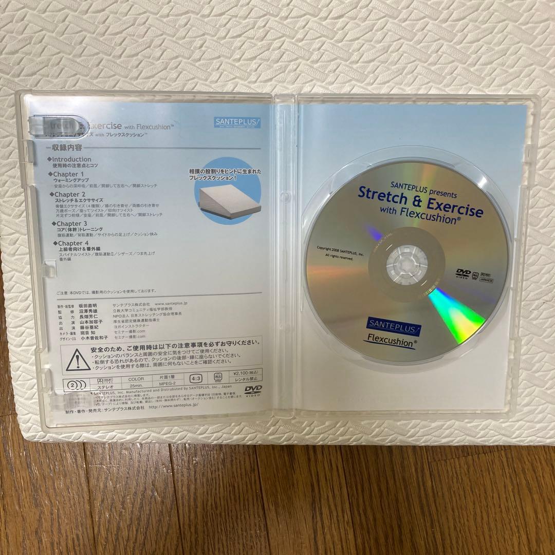SANTEPLUSフレックスクッション DVD付き