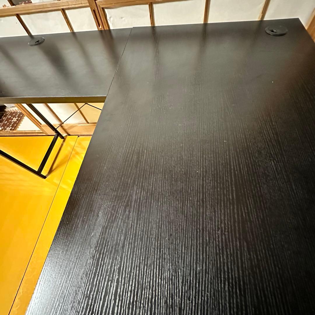 パソコンデスク L型