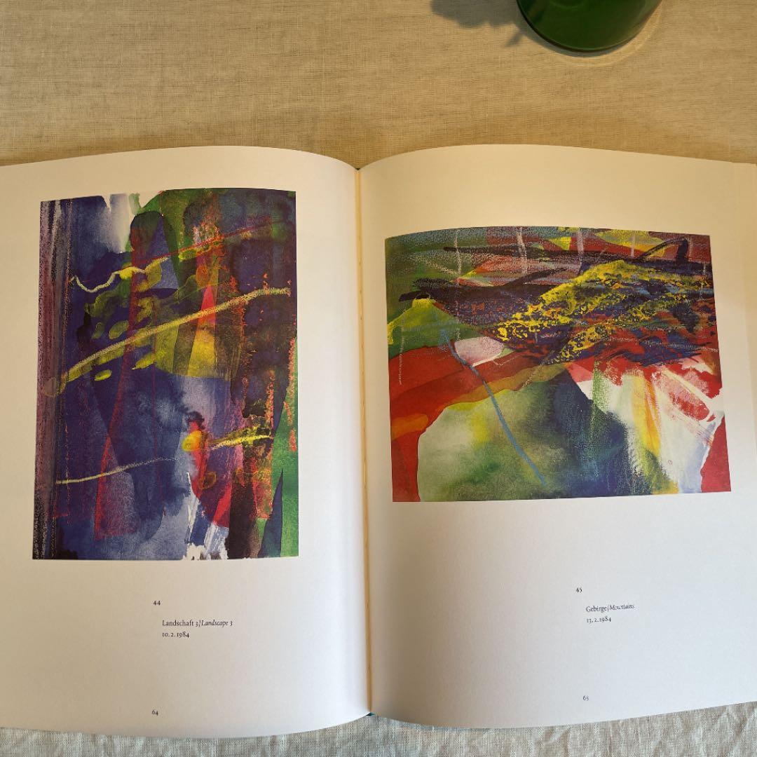 希少　Gerhard Richter. Aquarelle 1964-1997