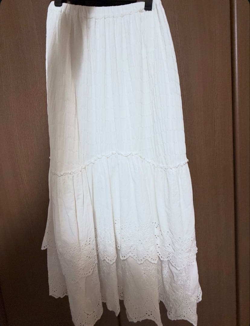 スカート Acka cotton lace skirt(size1)