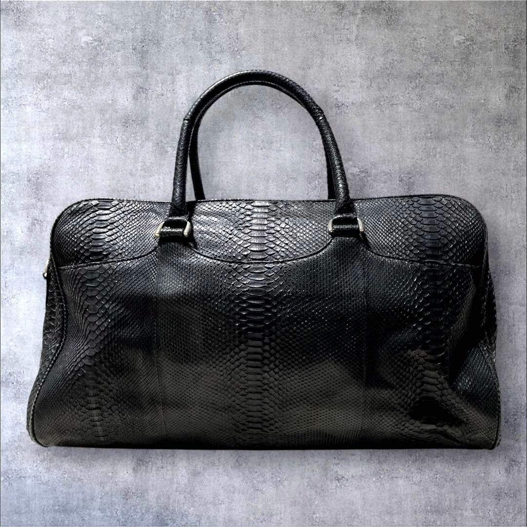 バッグ y2k 00s archive boston bag fake python