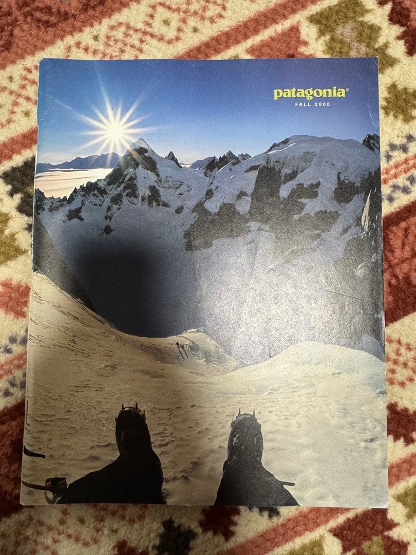 patagonia カタログ　2000年　秋　冬
