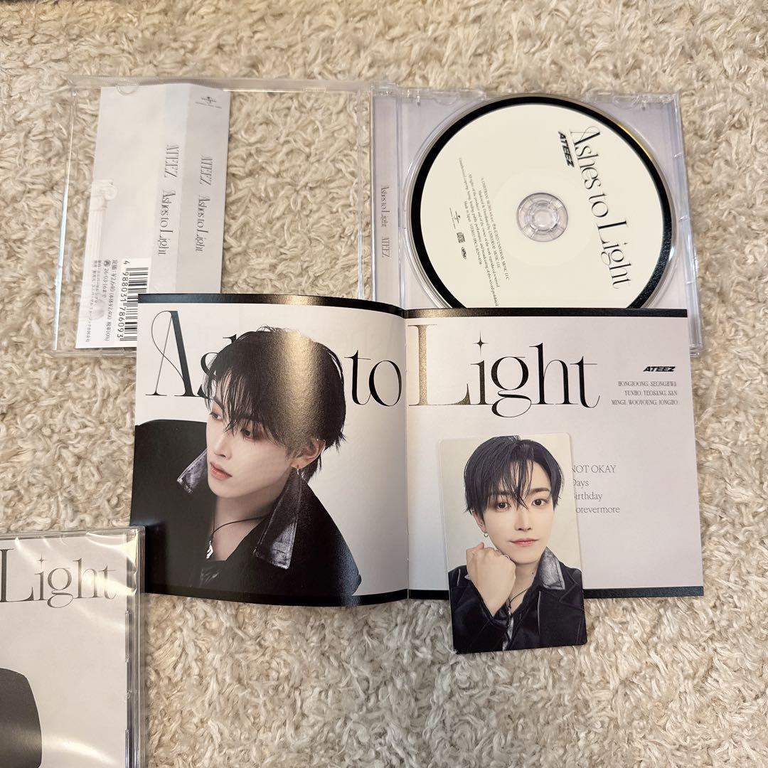 ATEEZ ソロ8形態 FC限定トレカセット有りAshes to Light