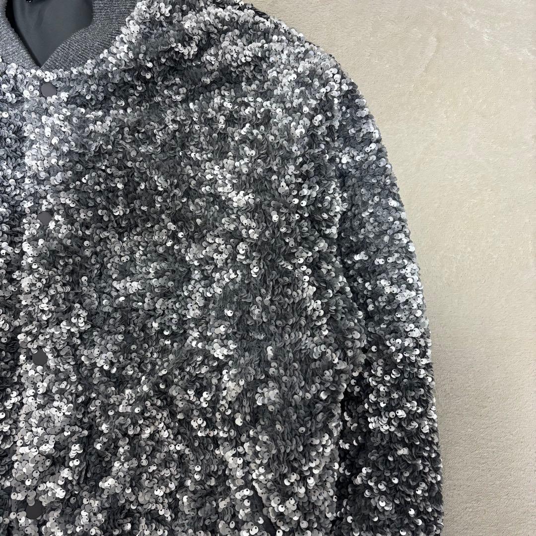 希少 ZARA 23AW LIMITED スパンコールジャケット Mサイズ