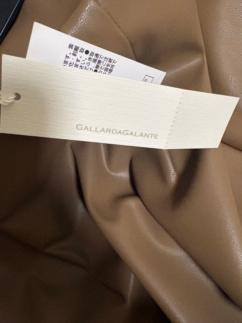 【最終お値下げ！】GALLARDAGALANTE レザータイトスカート