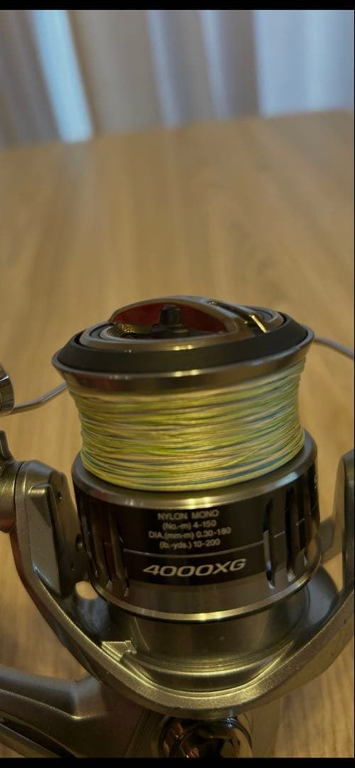 SHIMANO ナスキー　4000XG ゴメクサスハンドル付き‼️