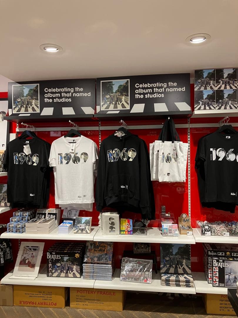 H*o様 THE BEATLES Abbey Road Tシャツ 1969