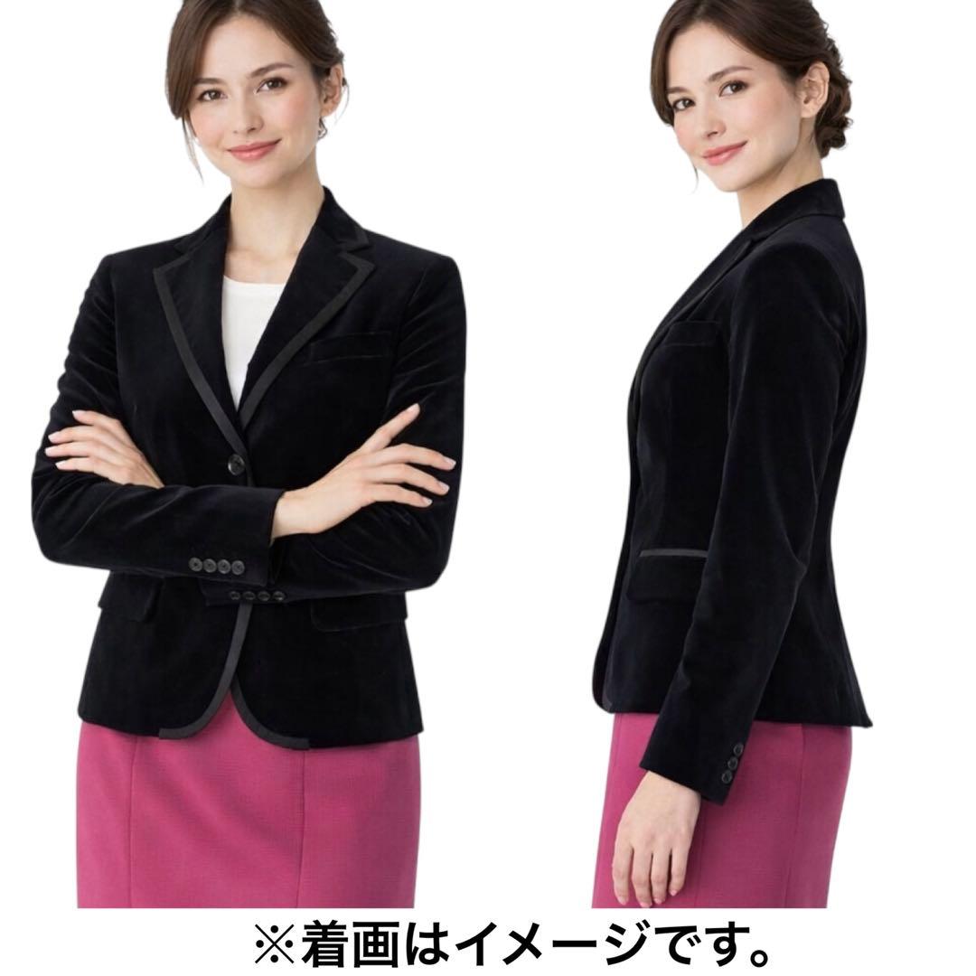 ★極美品★ MaxMara WEEKEND 黒 ベルベットジャケット42