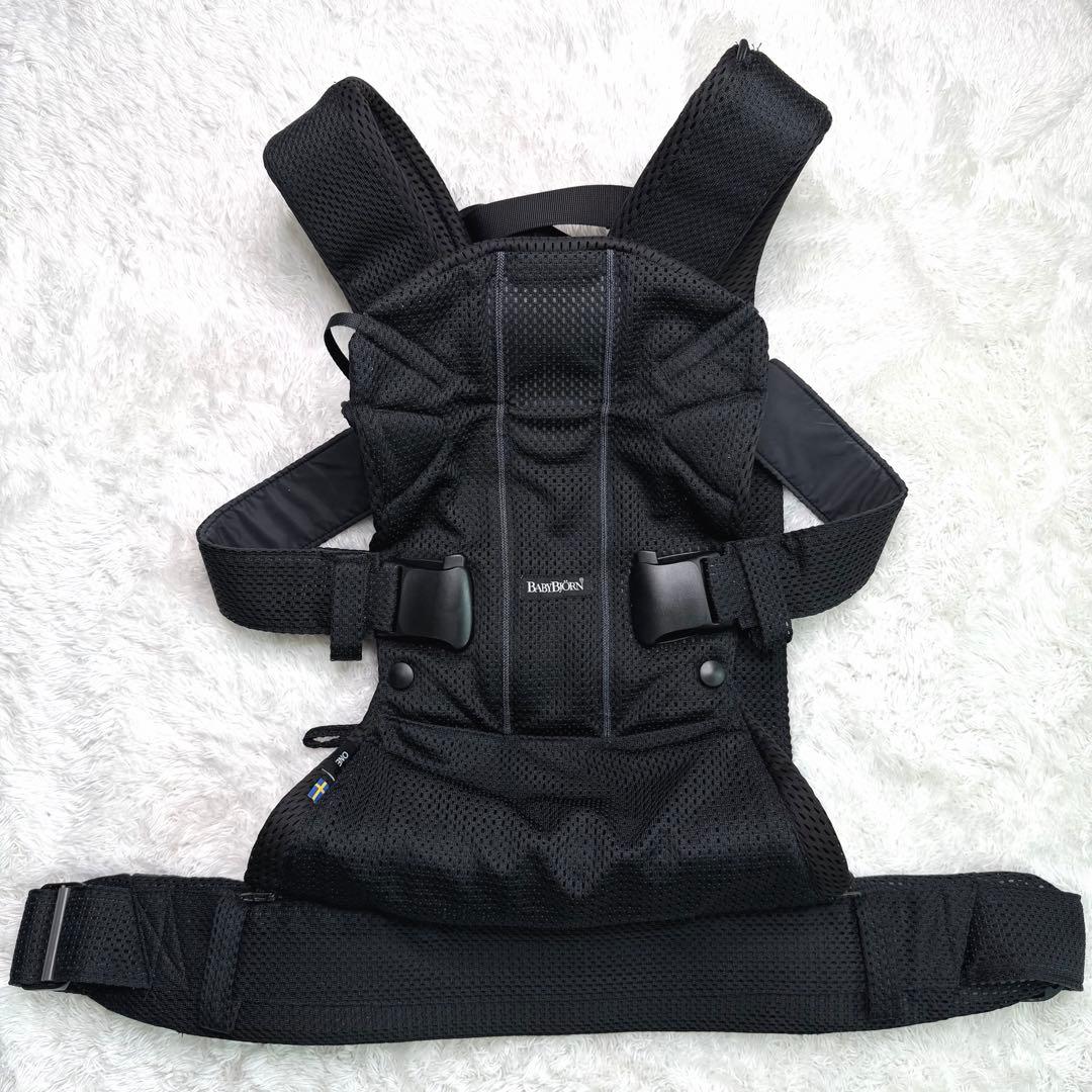 ベビービョルン 抱っこ紐 ONE KAI Air ブラック メッシュ