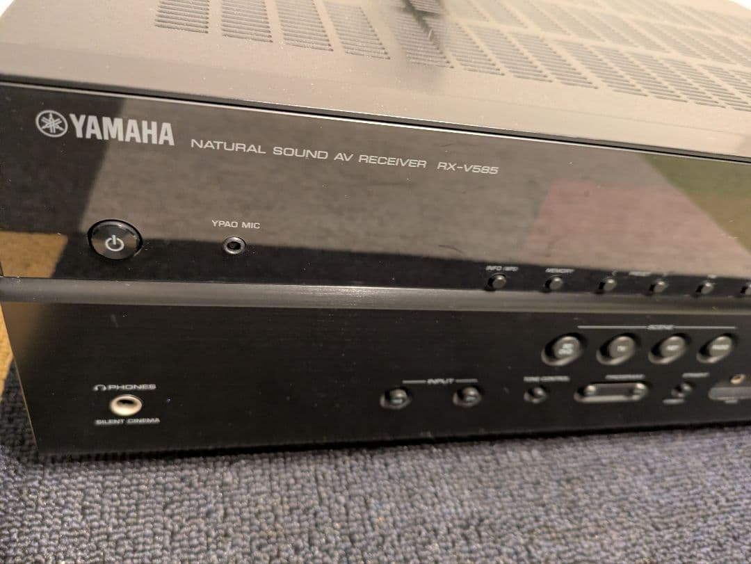 YAMAHA RX-V585 AVアンプ　箱無し・付属品完備