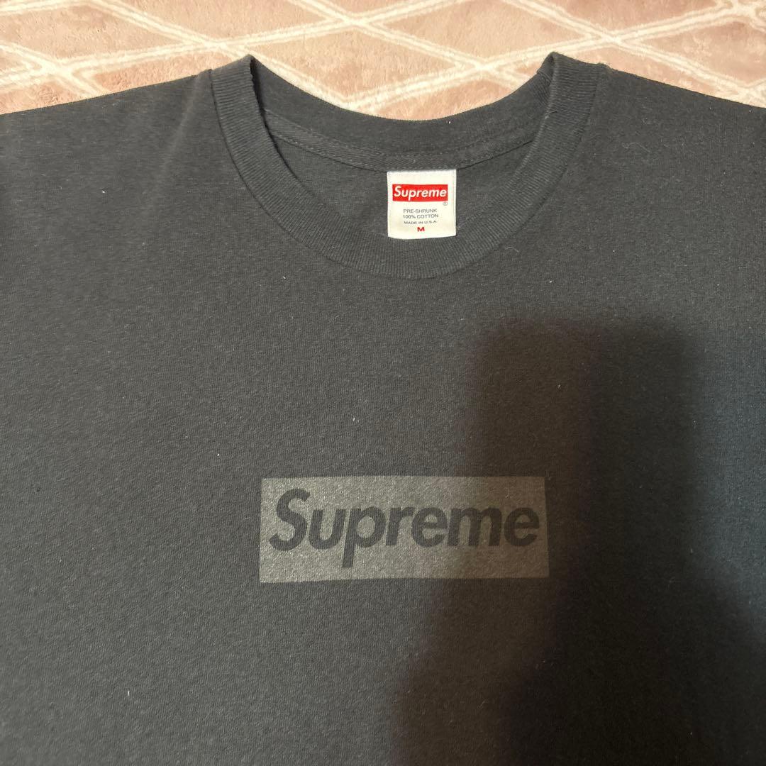 supreme tonal box logo Tシャツ Mサイズ