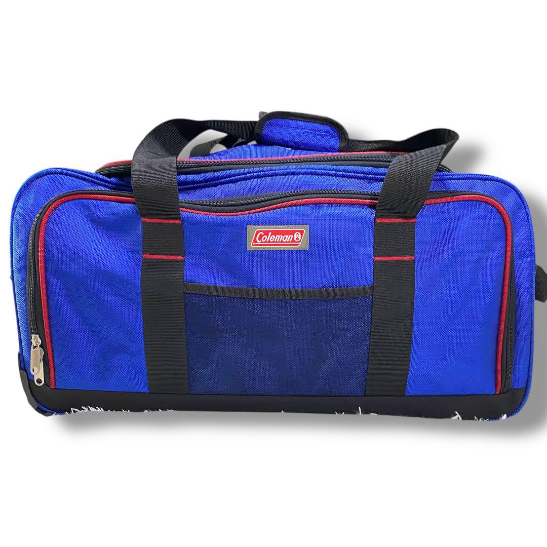 コールマン キャリーバッグ ボストン 70L 合宿　旅行 ブルー 青
