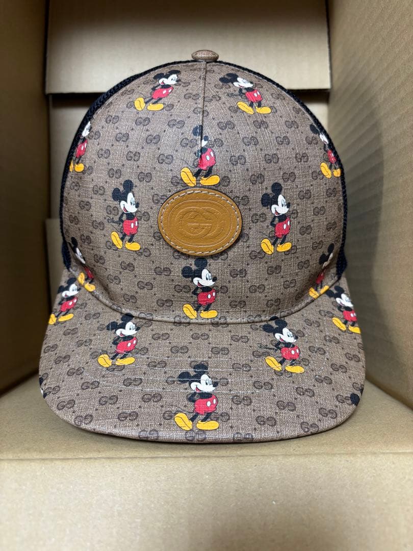 新品⭐︎GUCCI⭐︎ディズニーコラボ×ミッキーキャップ