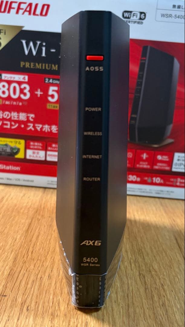 Buffalo Wi-Fi 6 対応ルーター WSR-5400AX6S