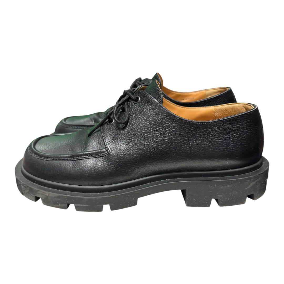 Maison Margiela スクエアダービーシューズ 42 黒 レースアップ