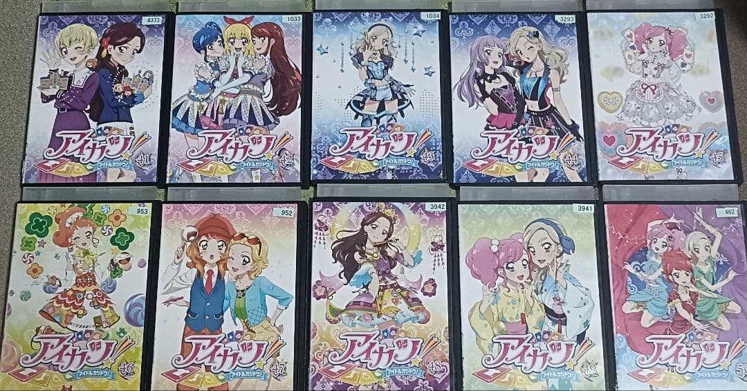 アイカツ！　アイドルカツドウ！　DVD　全60巻セット
