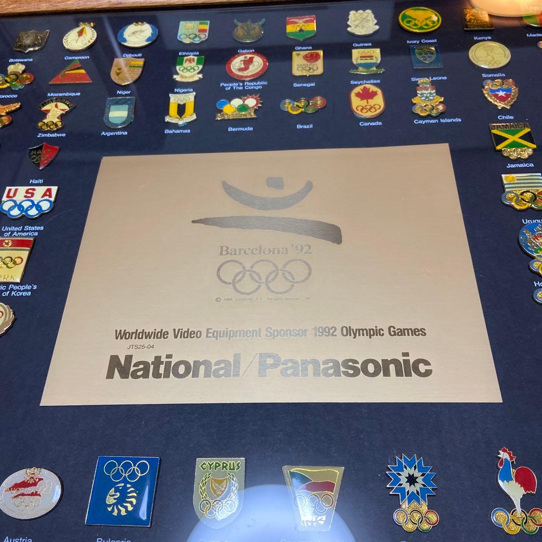 National Panasonic バルセロナオリンピックワールドピン