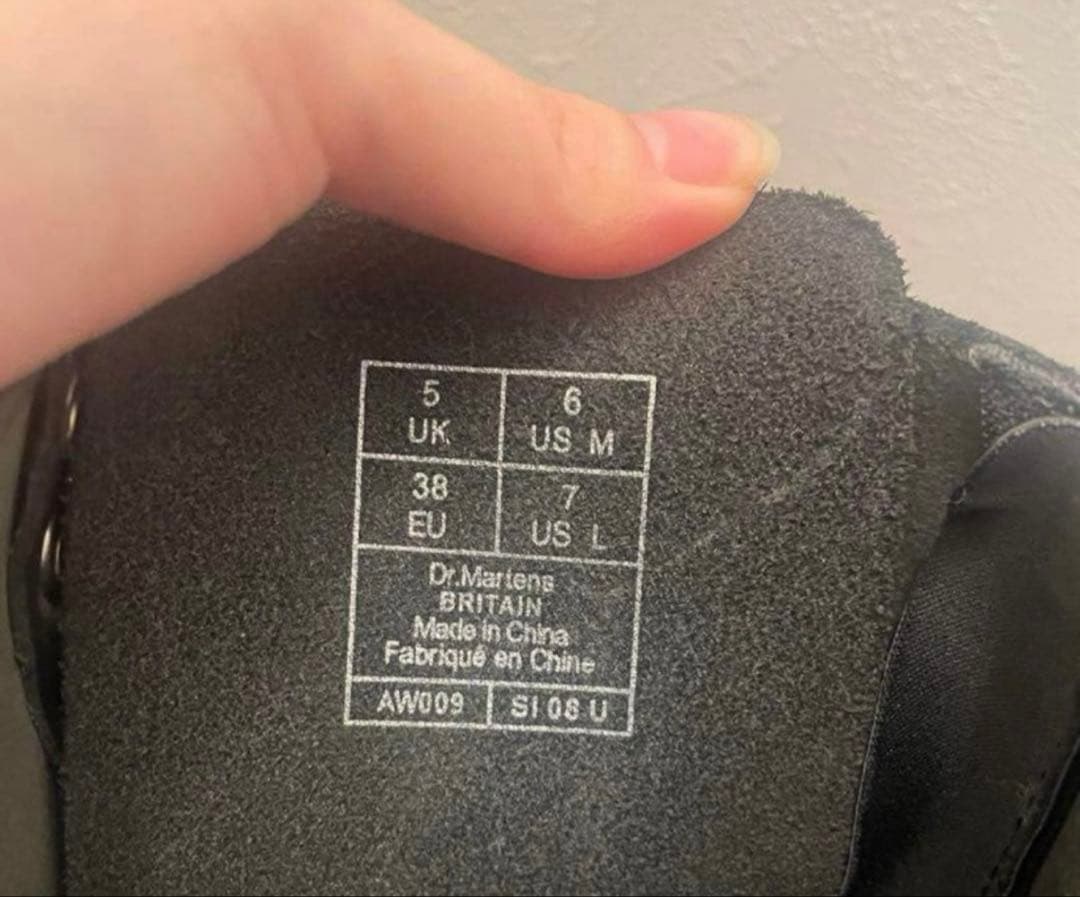 美品✨Dr. Martens ロングブーツ 6US / 5 UK / 38 EU