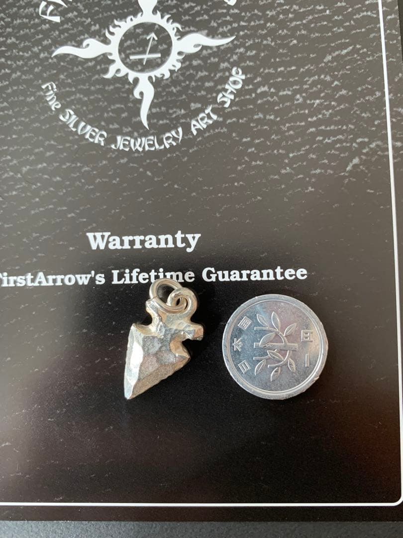 First Arrow's 矢じりシルバーペンダント　アロー