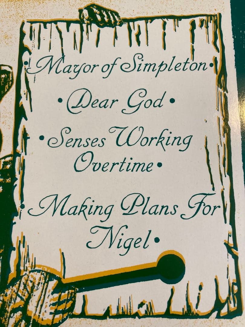 ◾️89年大ヒット名曲■XTC ■Mayer Of Simpleton ■12in