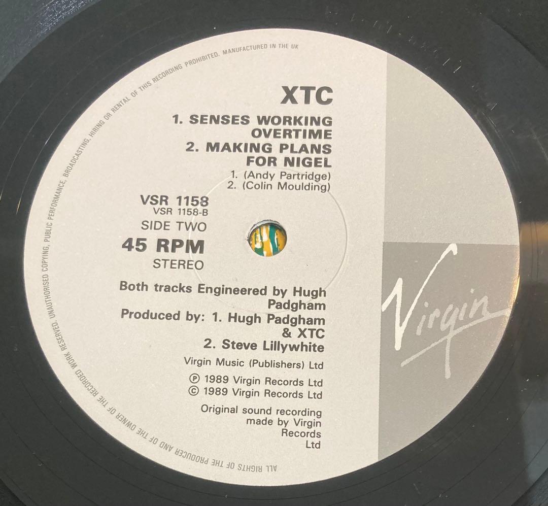 ◾️89年大ヒット名曲■XTC ■Mayer Of Simpleton ■12in