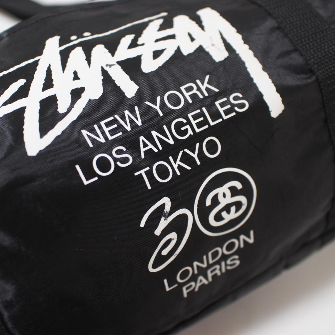 【激希少 珍品】STUSSY ステューシー ドラムバッグ