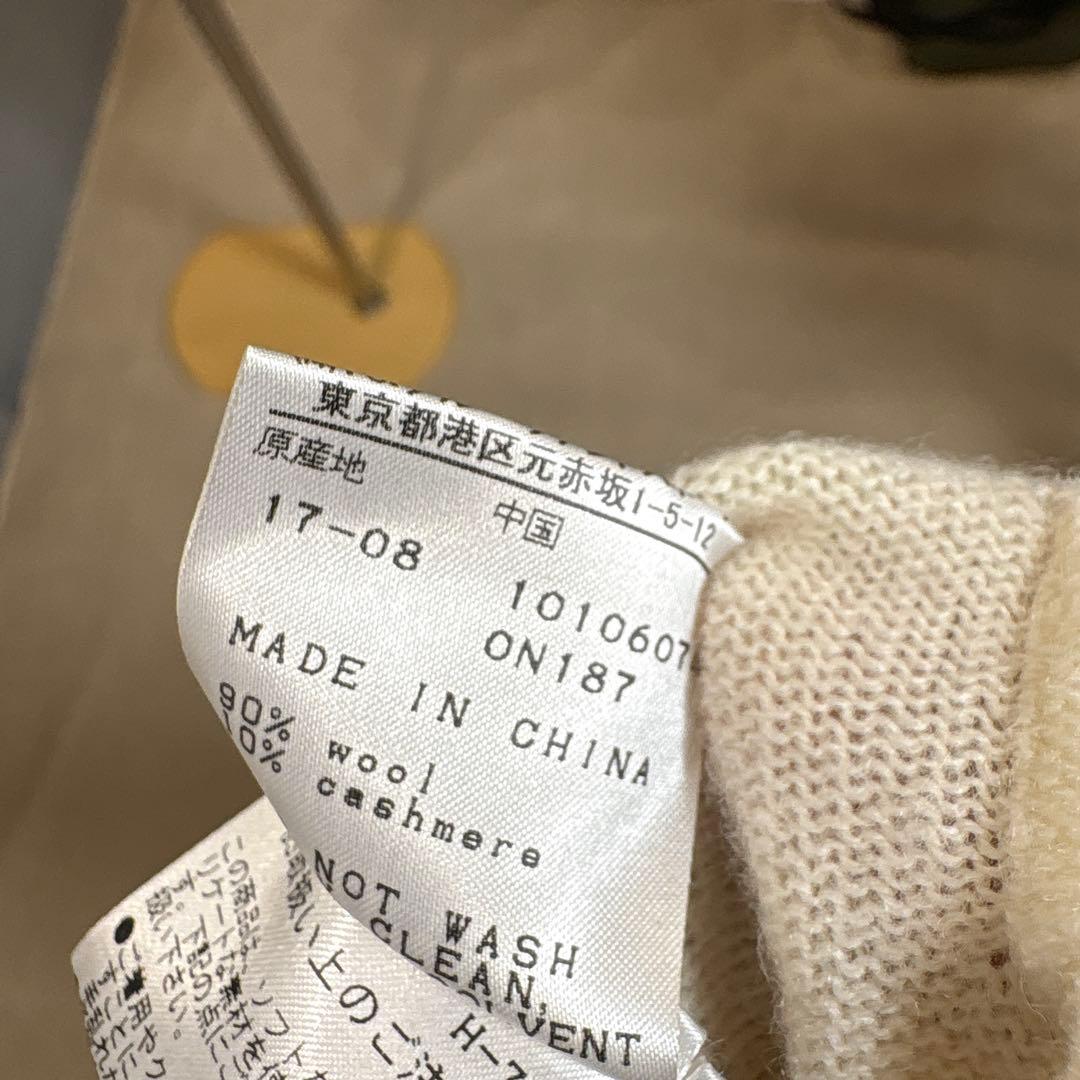 E 美品　masterbunny カシミヤ混　ニット　ゴルフウェア　ルコック