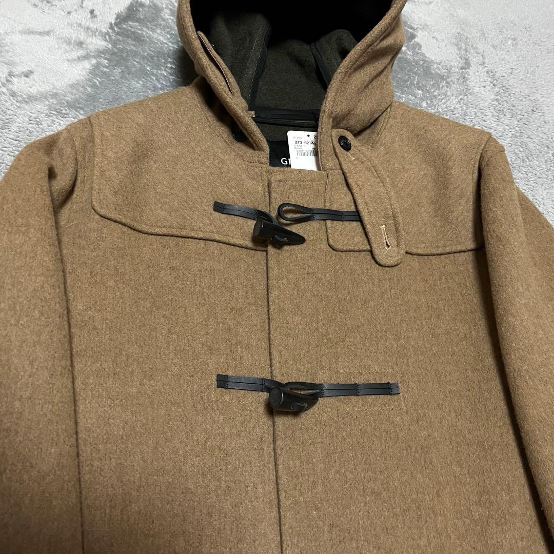 【新品 タグ付き】グレンフェル ダッフルコート キャメル フードつき