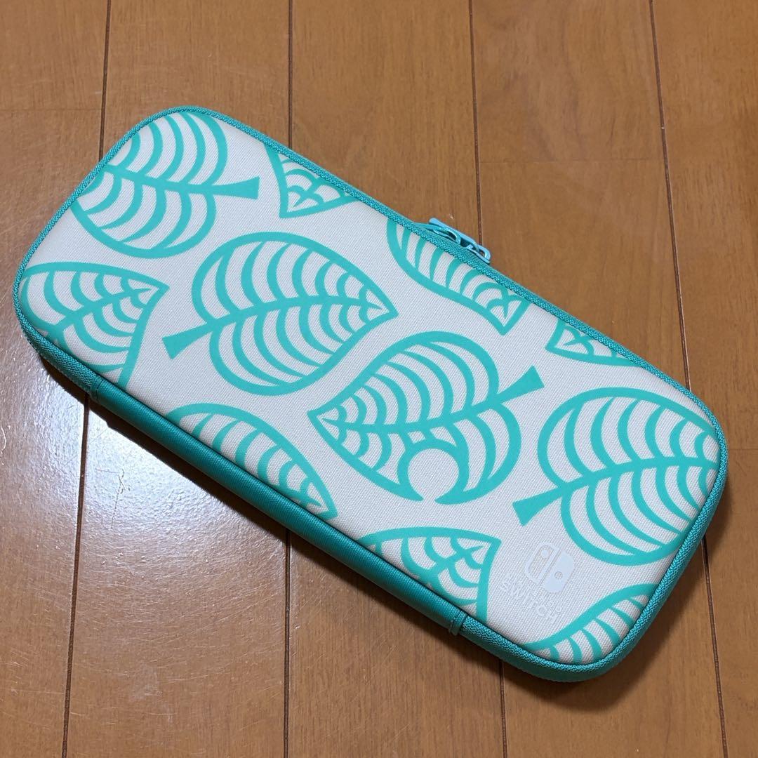 美品✨Switch あつ森セット＋ケース＋LAN付 動作良好！