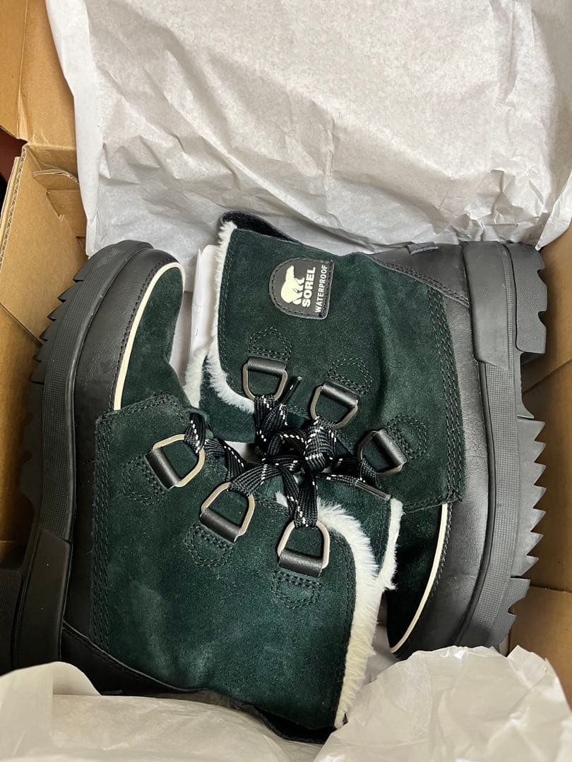 SOREL☆ファー付きショートブーツ
