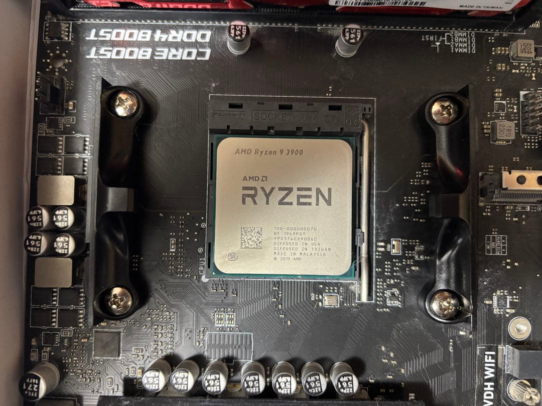 Ryzen9 3900 DDR4 16GBx2 8GBx2 マザーボード