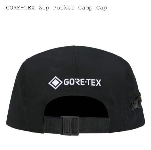 帽子 Supreme GORE-TEX Zip Pocket Camp Cap