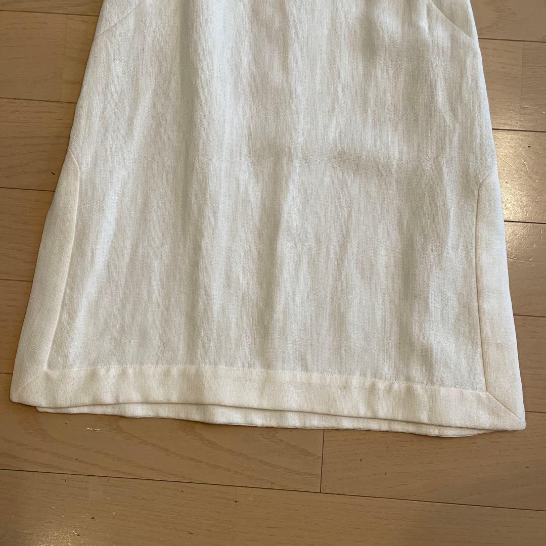 VALENTINO ROMAビジューノースリーブワンピース アイボリー 40/6