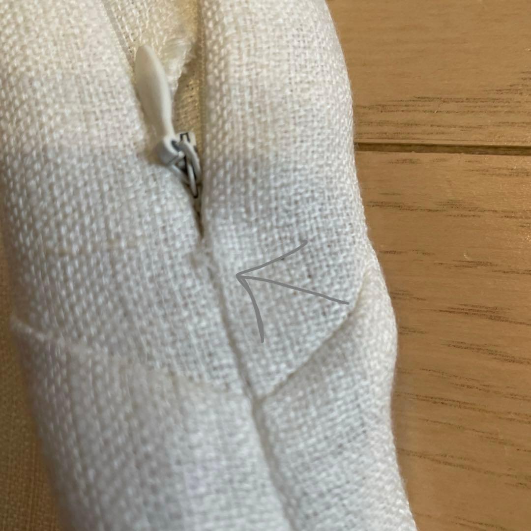 VALENTINO ROMAビジューノースリーブワンピース アイボリー 40/6