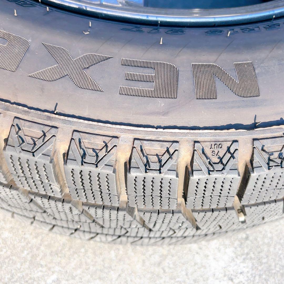 ホイール付き４本セット送料込み　NEXENスタッドレスタイヤ 195/65R15
