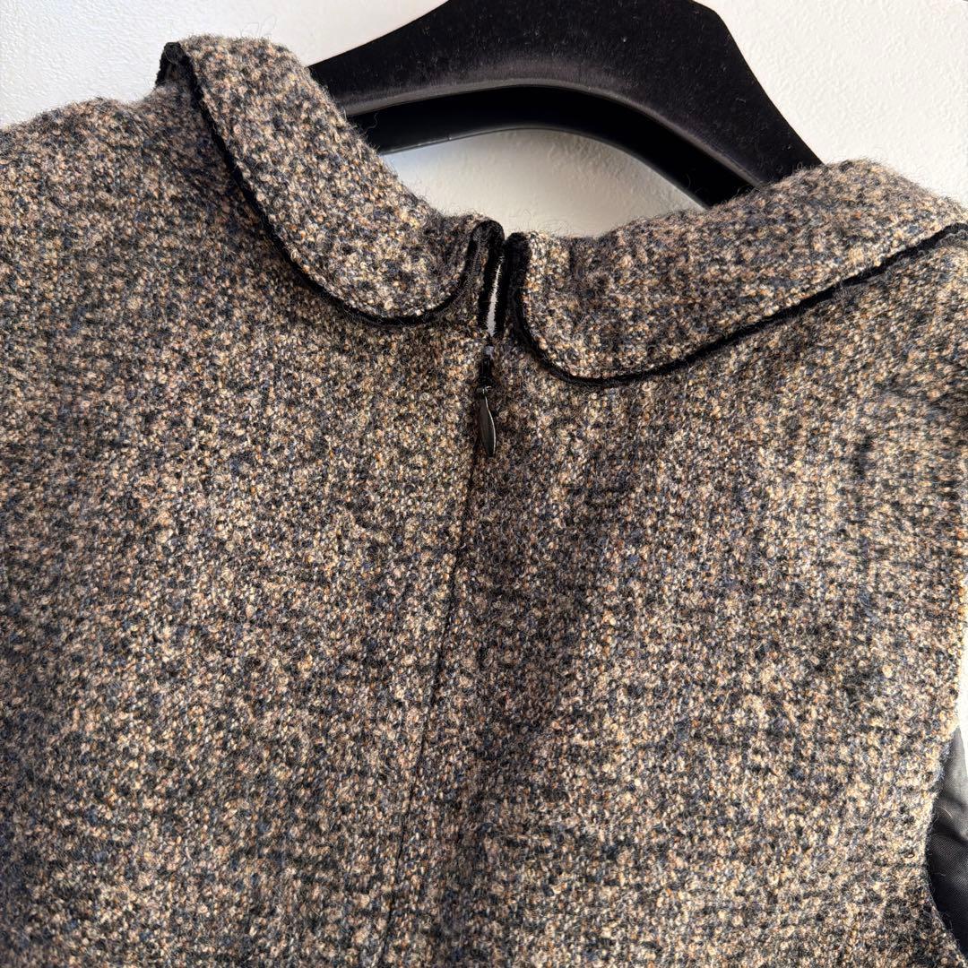 希少 美品 BURBERRY BLUE LABEL ツイード ワンピース