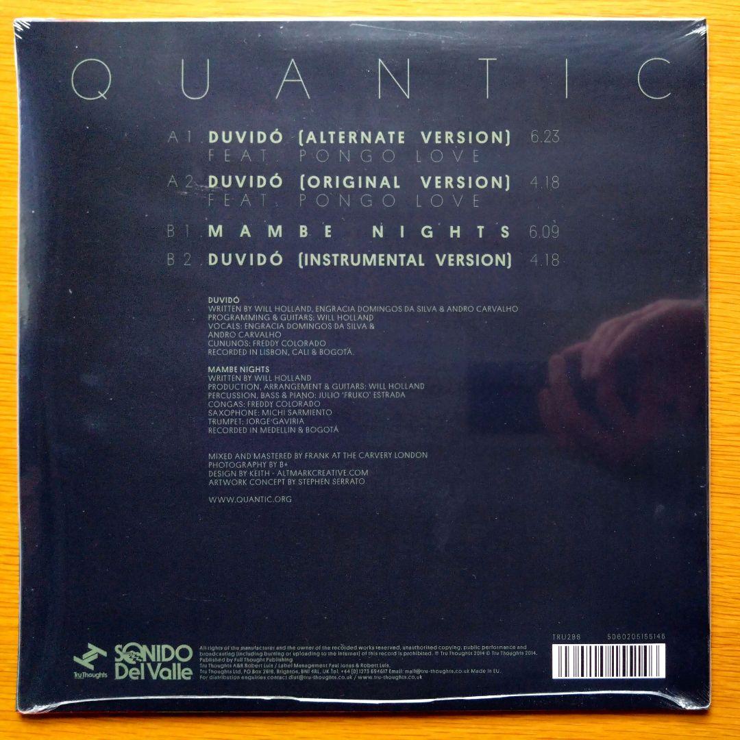 【新品未開封】Quantic - Duvido feat. Pongo Love
