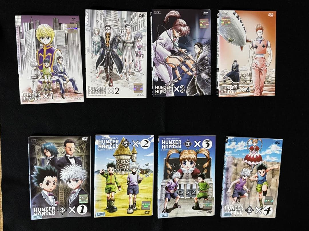 え*様 HUNTER✕HUNTER 旧DVD全28巻セット（レンタル落ち、ケース