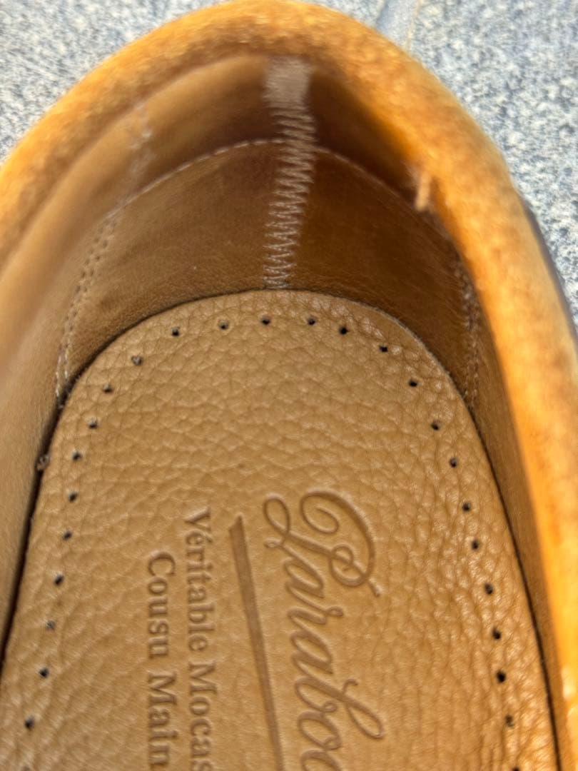Paraboot（パラブーツ） デッキシューズ スエード レザー