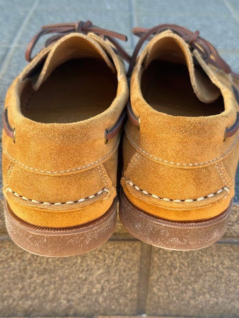 Paraboot（パラブーツ） デッキシューズ スエード レザー
