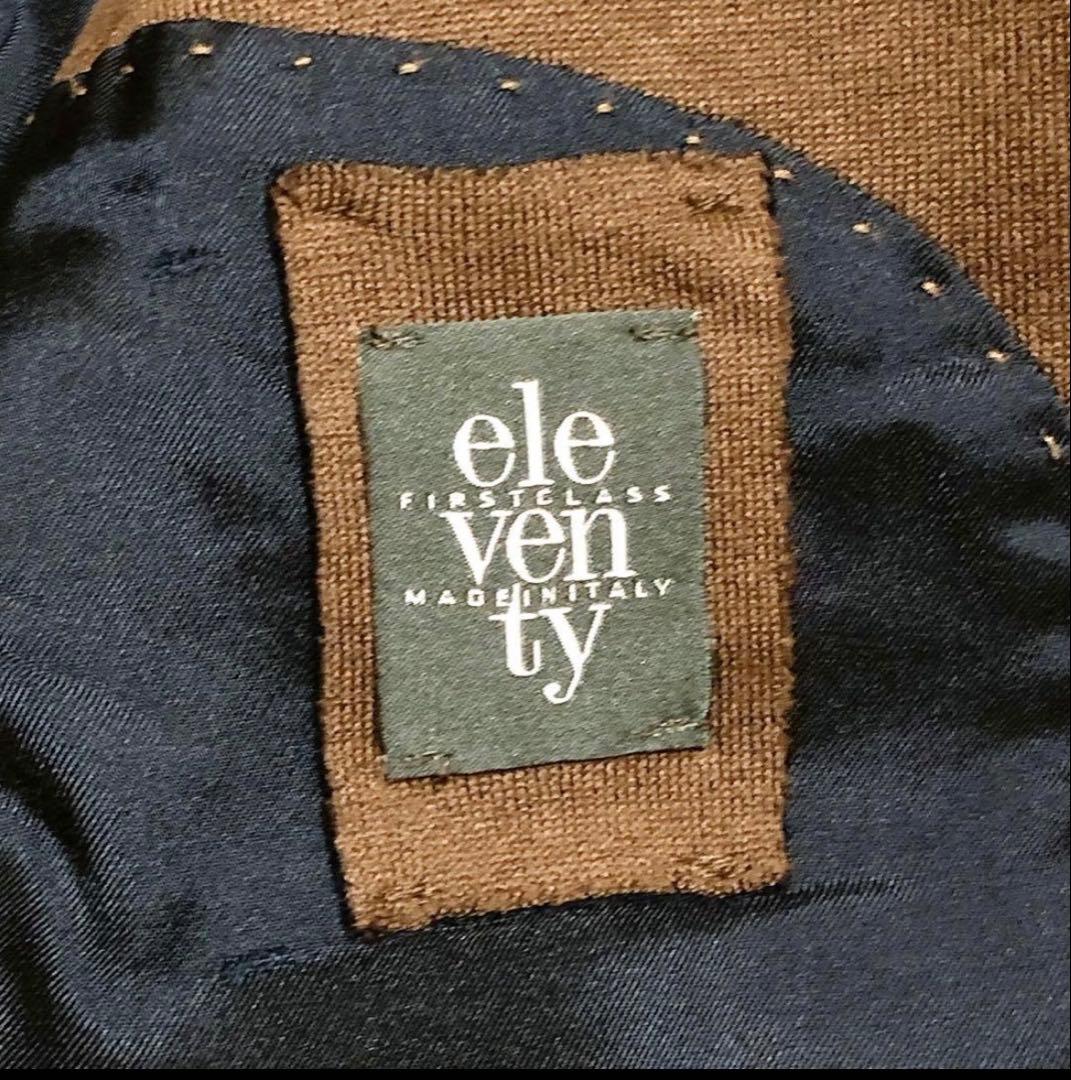 eleventy ブラウン テーラードジャケット
