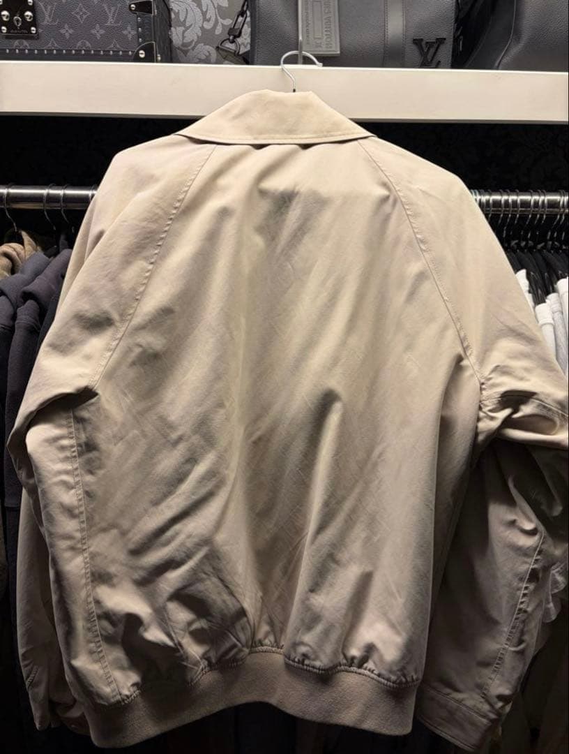 Fred Perry ベージュ ジップアップジャケット