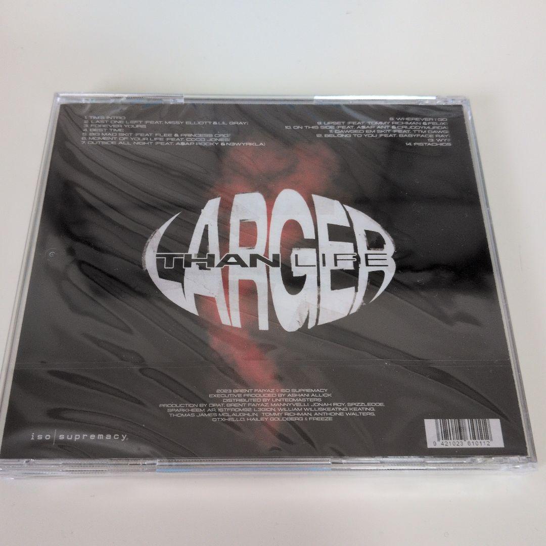 洋楽 R&B Brent Faiyaz Larger Than Life CD