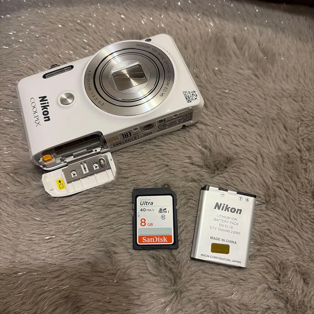 早い者勝ち‼️【極美品】Nikon COOLPIX s6900 一式揃ってます