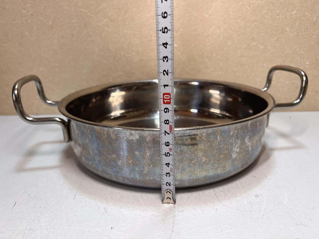 geo PRODUCT ジオプロダクト浅型両手鍋 25cm 3.4L